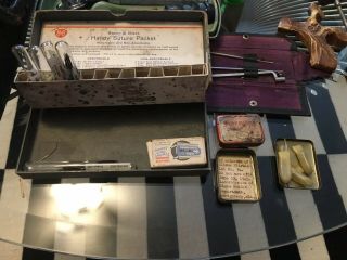 Vintage Medical Tools & Bag 3