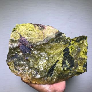 Solid Green Dendretic Agatized Opal Rough - 16.  5 Lbs From - Africa