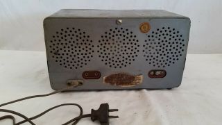 NC National SW - 54 - 1 Multiband Shortwave Radio Metal Cabinet,  Repair 4
