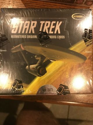 Star Trek Remastered Series Trading Cards Box 2011 Rittenhouse