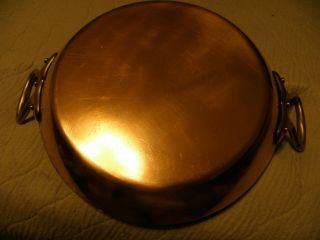 Vintage Copper Au Gratin Pan,  Made In France
