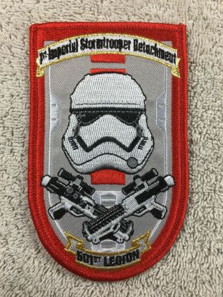 Star Wars 501st Legion 1st Imperial Stormtrooper Detachment Anniversary Patch