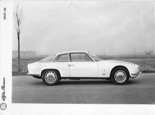 Alfa Romeo 2600 Sz Press Photo From 1965