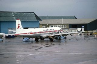 Kar - Air,  Douglas Dc - 6,  Oh - Kda,  At Manchester,  In 1978,  Slide