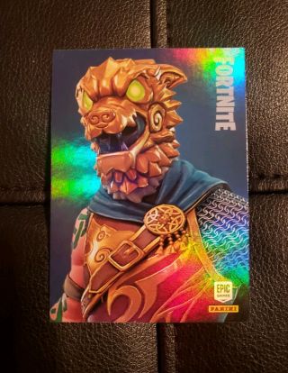 2019 Panini Fortnite Battle Hound Legendary Outfit Holo Foil Card 251 Series 1