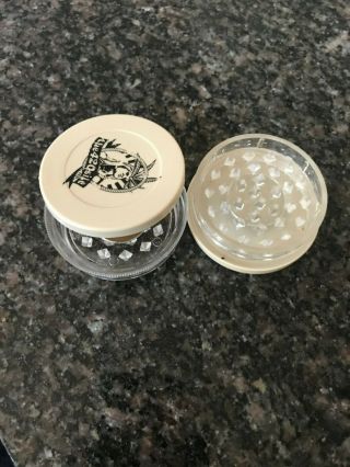 THE 420SITE.  COM DIAMOND GRINDER WITH STORAGE COMPARTMENT HERB TOBACCO 3
