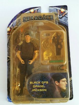 Diamond Select Stargate Sg - 1 Series 3 Figure - Black Ops Daniel Jackson -