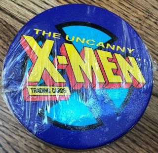 1992 Impel The Uncanny X - Men Series 1 Trading Card Tin Factory See Desc