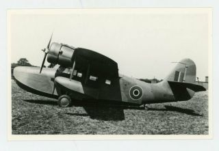 Photograph Of Grumman Goose Mv993 - 24 Sqn Raf Hendon - C.  1942