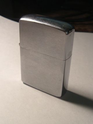 two 2 Vintage Zippo Lighters 1965 & 1966 Both Plain No Engraving 4