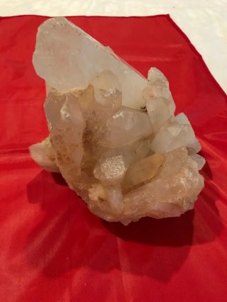 8.  2 LB Natural Clear Quartz Cluster Mineral Crystal Specimen Healing 2