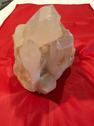 8.  2 LB Natural Clear Quartz Cluster Mineral Crystal Specimen Healing 3