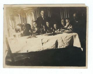Judaica Photo Passover Pesach Seder Poland Warsaw 1926