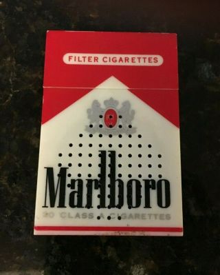 Marlboro Flip Top Transistor Cigarette Pack Radio Vintage