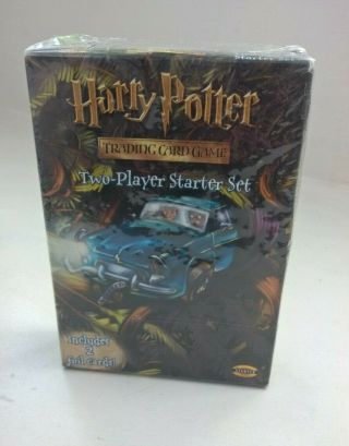 Harry Potter Tcg Chamber Of Secrets 2 Player Starter Set Deck Wotc