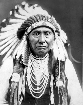 8x10 Photo Chief Joseph,  The Leader Of The Wal - Lam - Wat - Kain Native American 1903