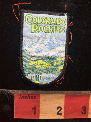 As - Is Vintage Colorado Rockies Mountain Patch 77a1