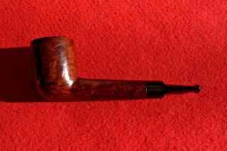 Vintage Smooth No Name Imported Briar Lovat Pipe Straight Sitter 4 3/4 "