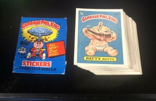 Garbage Pail Kids Series 2 1985 Complete 84 Card Set Live Mike A&b Gpk Os2 1985