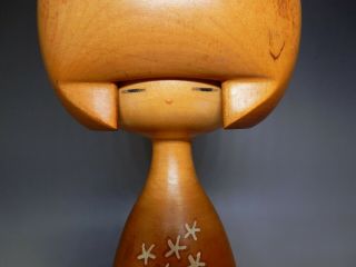 SUMMER PRICE DOWN Angel Japanese Kokeshi Wooden Doll by Sansaku Sekiguchi 3