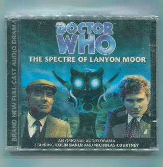 Doctor Who : The Spectre Of Lanyon Moor / Big Finish Audio Cd / Colin Baker 2000