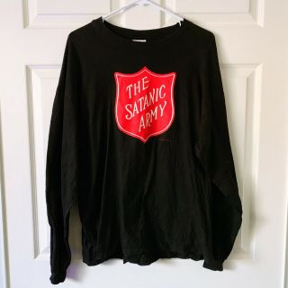 The Satanic Army Long Sleeve Shirt Marilyn Manson Satan 