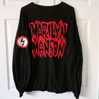 The Satanic Army Long Sleeve Shirt Marilyn Manson Satan ' s Bake XL 2