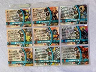 Marvel Legends Topps Trading Cards Complete Base Set Plus Most Chasers 5