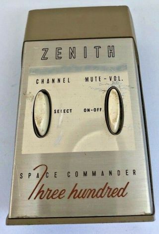 Vintage Zenith Space Commander 300 Tv Remote Control