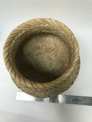 Tarahumara Handwoven Basket 3