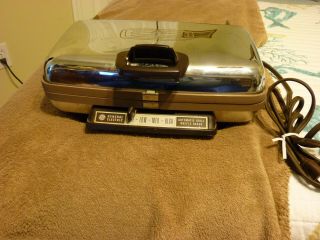 Vintage 1960’s General Electric GE Automatic Grill/Waffle Baker Maker 14G44T 2