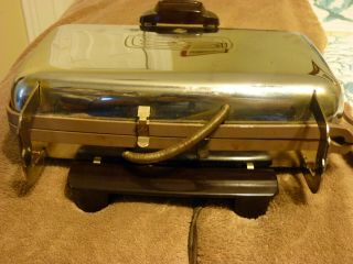 Vintage 1960’s General Electric GE Automatic Grill/Waffle Baker Maker 14G44T 6