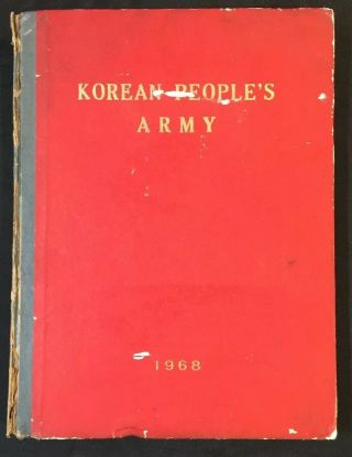 Rare 1968 Korean People 