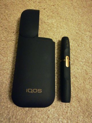 Iqos2.  4 Plus Kit Black Color Electronic Holder