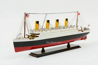 Rms Titanic White Star Line Cruise Ship Model 25″