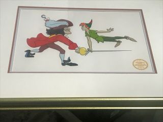 Walt Disney Limited Edition Serigraph Peter Pan,  Framed