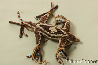 Sioux Beaded Lizard Fetish