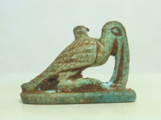 Ibis The Sacred Bird Of Ancient Egypt Amulet (faience)