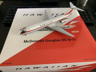 1 200 Hawaiian Airlines Dc - 9 - 31 N903h Inflight 200