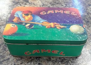 1993 Zippo Lighter Joe Camel Cigarettes with Tin - 5