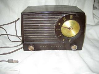 Westinghouse H - 383t5 Am Radio From 1953