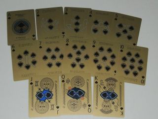 1 Gilded Limited Edition deck RongoRongo glyphs Playing Cards Easter Island 3