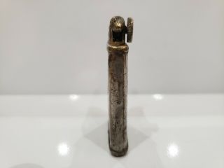 Antique / Vintage GEM Brass Lift Arm Lighter / US MADE 4