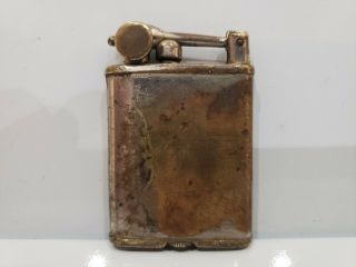 Antique / Vintage GEM Brass Lift Arm Lighter / US MADE 5