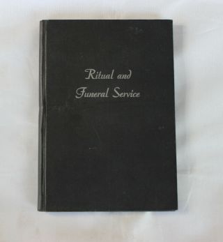 1950 Ritual Grand International Brotherhood Locomotive Engineers Book
