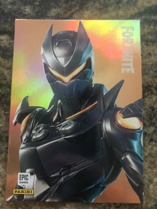 2019 Panini Fortnite Trading Card - Foil Card Oblivion 276 Legendary Outfit