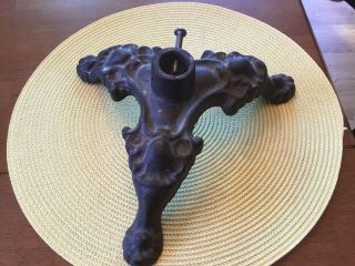 Antique Cast Iron Christmas Tree Stand Annin & Co.  York