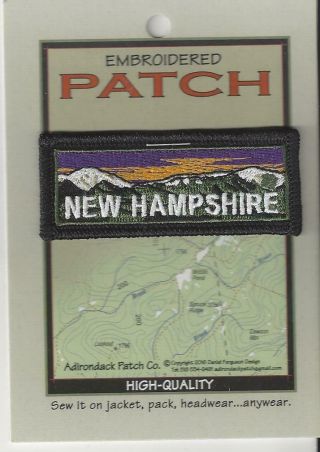 Hampshire Souvenir Patch Nh 005