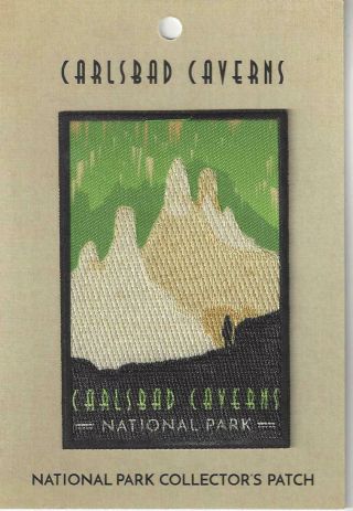 Carlsbad Caverns National Park Souvenir Patch
