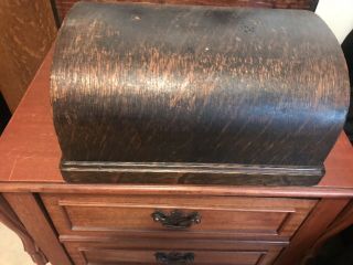 Lid For A 1900’s Edison Fireside Phonograph/for Parts Or Restoration